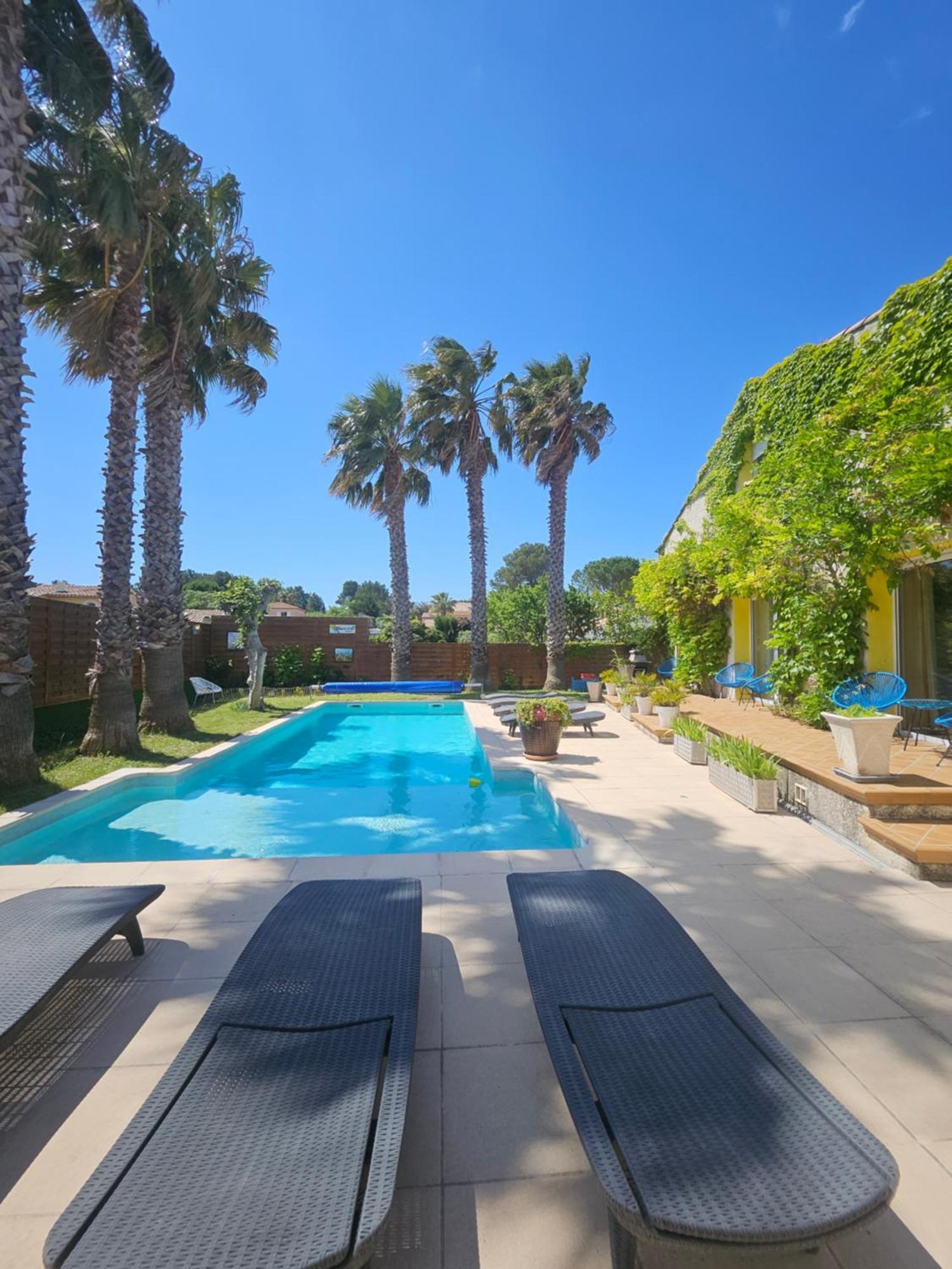 Belle Villa Lespignan Luaran gambar