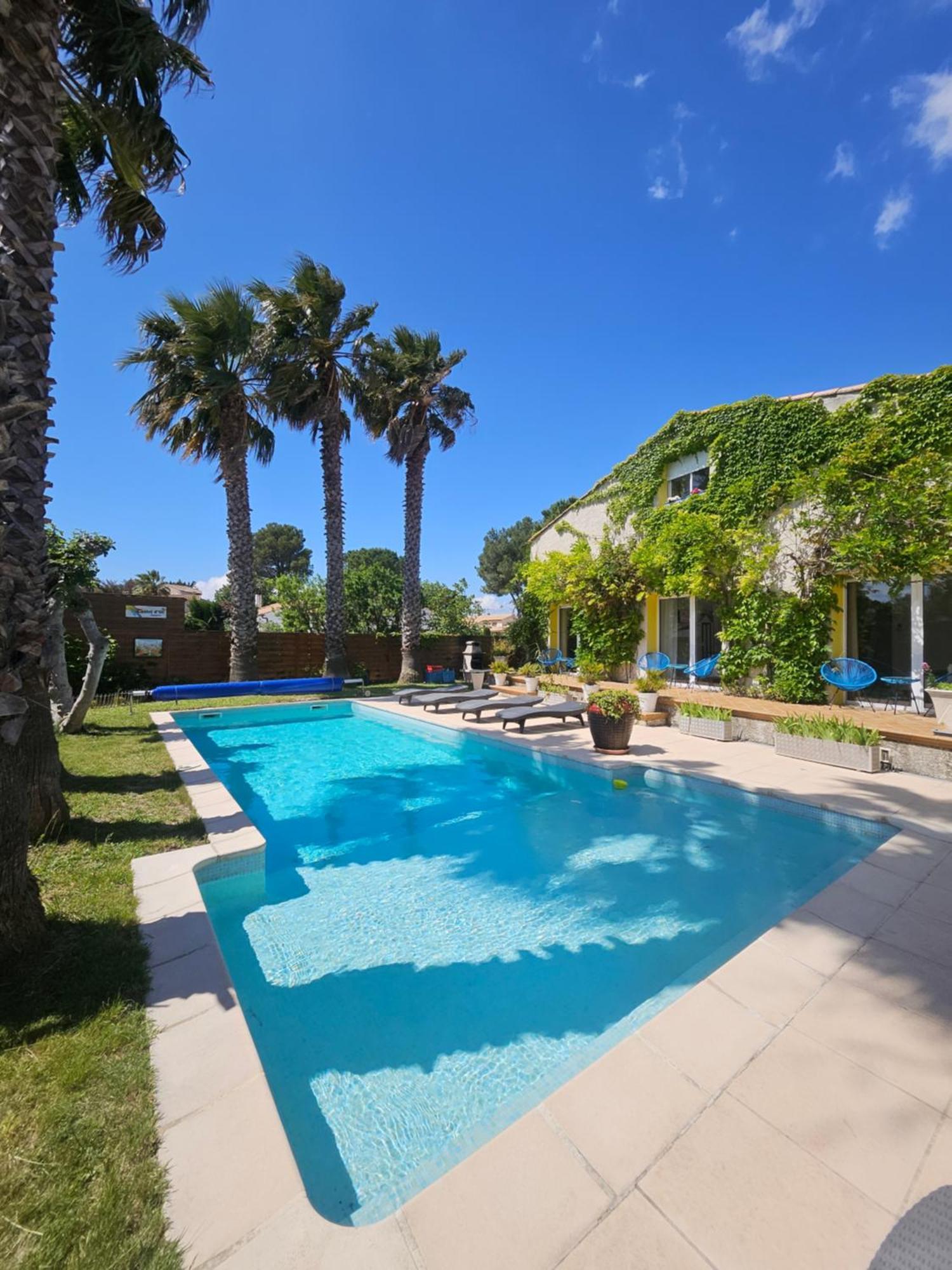 Belle Villa Lespignan Luaran gambar