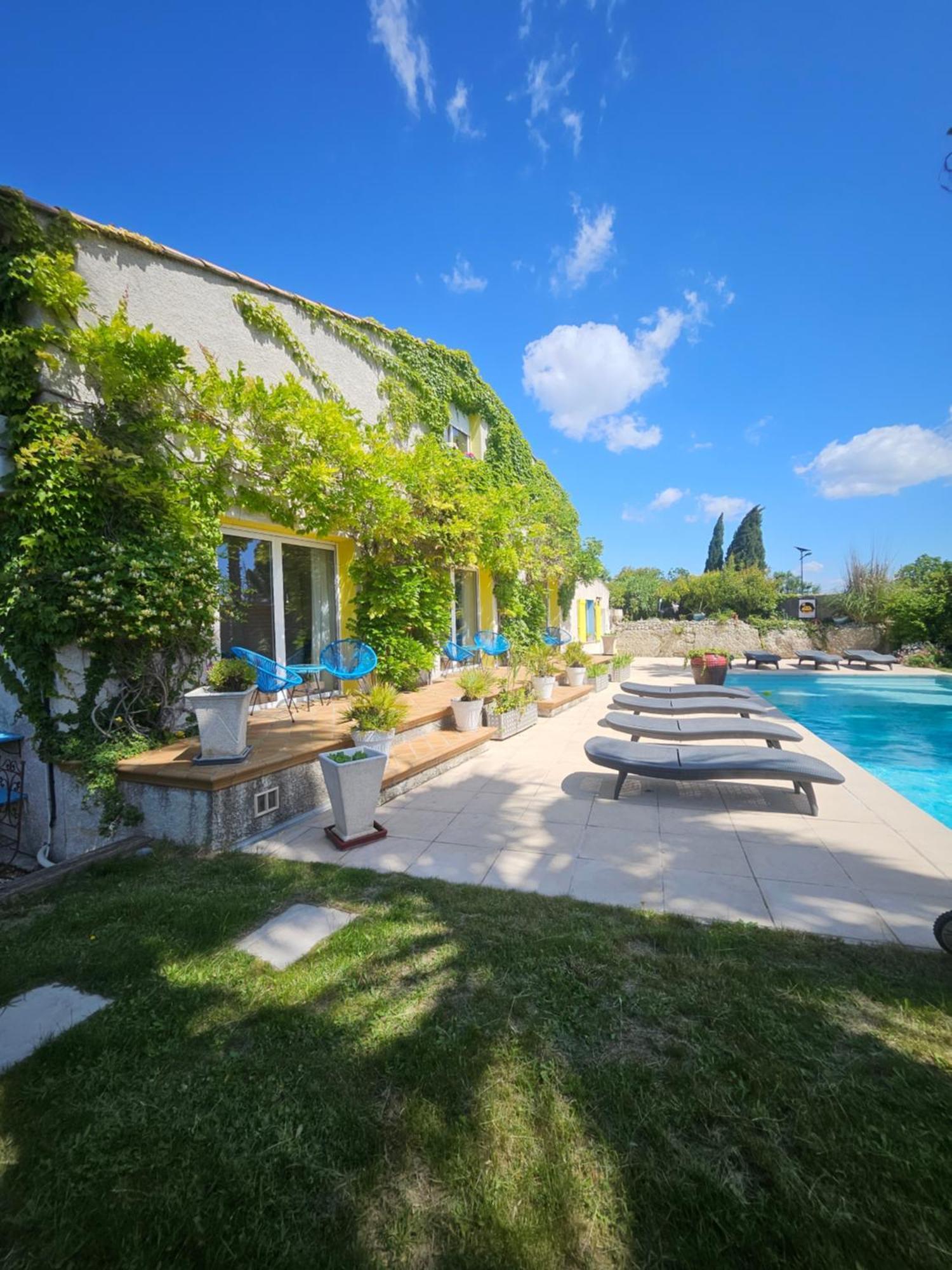 Belle Villa Lespignan Luaran gambar
